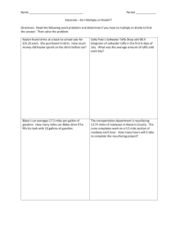 Decimals &ndash; Do I Multiply or Divide??