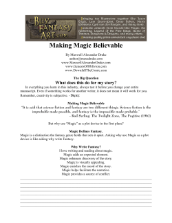 Making Magic Believable