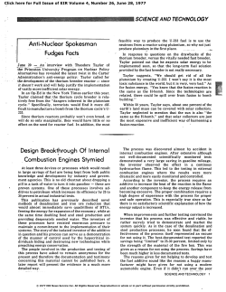 Anti-Nuclear Spokesman Fudges Facts