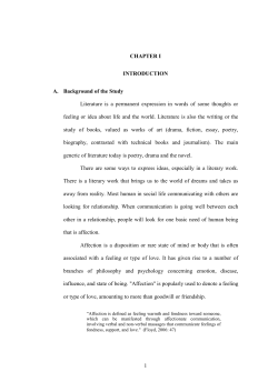 1 CHAPTER I INTRODUCTION A. Background of the Study