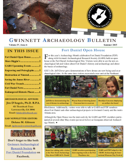 gwinnett archaeology bulletin