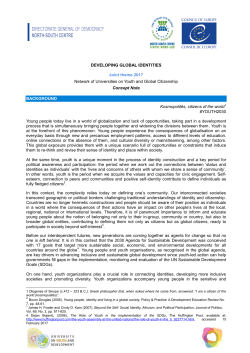 Developing Global Identities