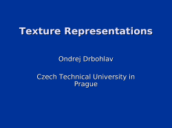 Texture representation