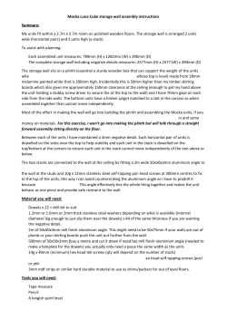 Mocka Luna Cube storage wall assembly instructions Summary: My