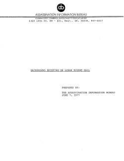 assassination information bureau