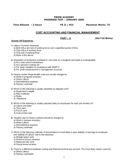1 cost accounting and financial management