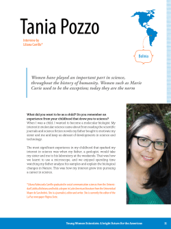 Bolivia Women have played an important part in science, throughout