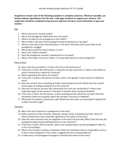 Summer Reading Questions 2017