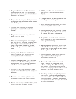 Entrance Exam Study Guide - Colorado Mesa University