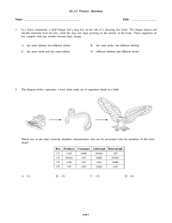 8.L.3.2 Practice Questions