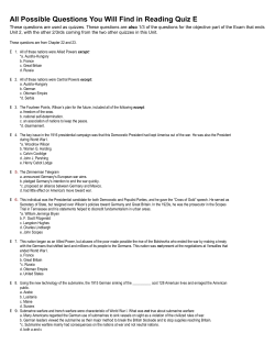 Quiz E for Recording