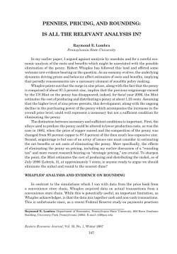 pennies, pricing, and rounding