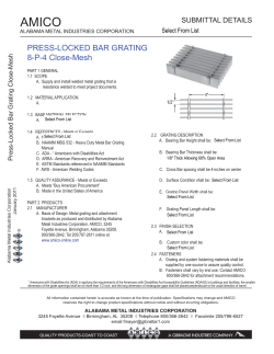 PRESS-LOCKED BAR GRATING 8-P-4 Close-Mesh