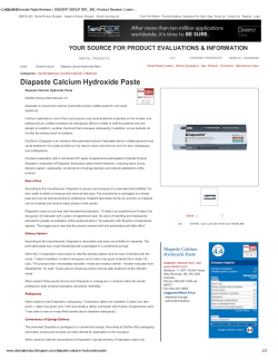 Diapaste Calcium Hydroxide Paste