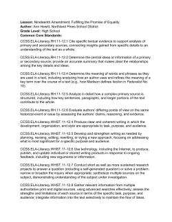 Lesson: Nineteenth Amendment: Fulfilling the Promise of Equality