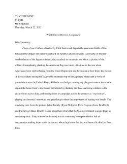 Flags of our Fathers, direct