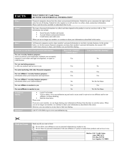 Mail-in Form - USC Credit Union