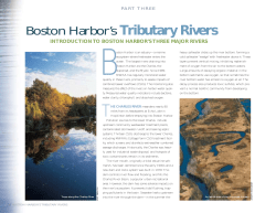 Boston Harbor`s Tributary Rivers