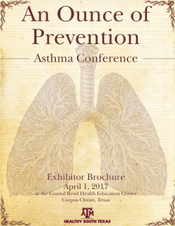 Asthma Conference - Coastal Bend Health Education Center