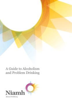 A Guide to Alcoholism and Problem Drinking