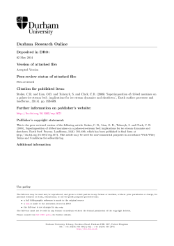 implications for ice stream dynamics and shutdown