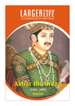 Akbar the Great - The Fifth Veda Entrepreneurs