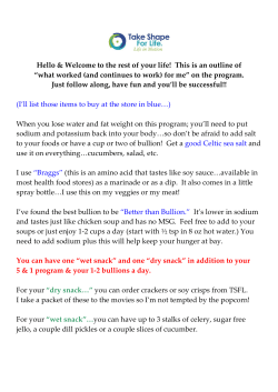 ideas shopping list - Shannon Wollam