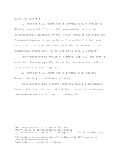 Brief on Appeal