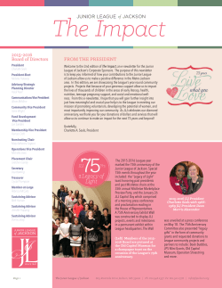 a Legacy of Light - Junior League of Jackson