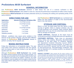 ProSolutions 80/20 Surfactant PSN