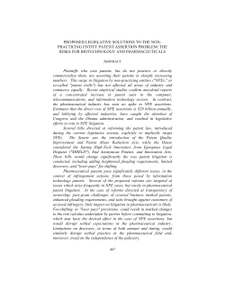 proposed legislative solutions to the non