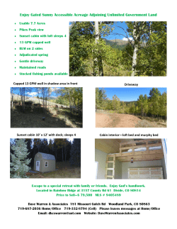 Enjoy Gated Sunny Accessible Acreage Adjoining Unlimited