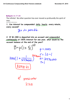 3-6 Continuous Compounding Short Version.notebook