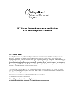 Questions - AP Central