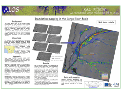 Inundation mapping in the Congo River Basin - EORC