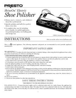 Shoe Polisher