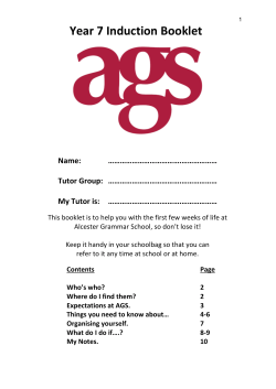 Here - Alcester Grammar School