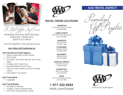 AAA Gift Registry