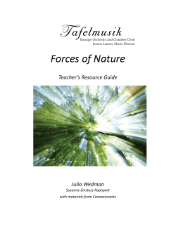 Forces of Nature