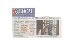 Capital Health hopes new hospital attracts Bucks patients