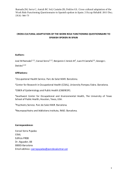 cross-cultural adaptation joor - e