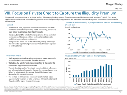 Focus on Private Credit to Capture the Illiquidity