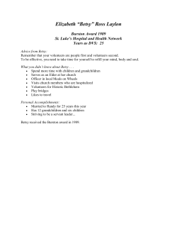 Elizabeth &ldquo;Betsy&rdquo; Ross Laylon