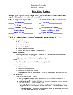 United States Constitution