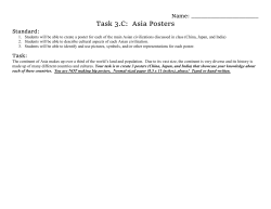 Task 3.C: Asia Posters