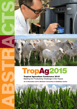 Fertiliser and ground cover management to