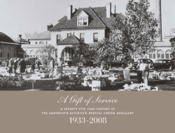 A Gift of Service: A Seventy-Five Year History of The