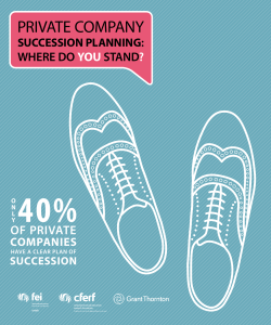 Private company succession planning