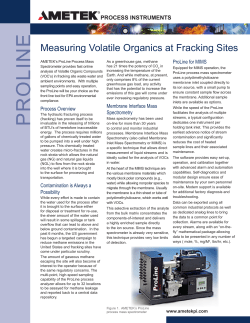proline - AMETEK Process Instruments