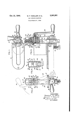 Can opening machine